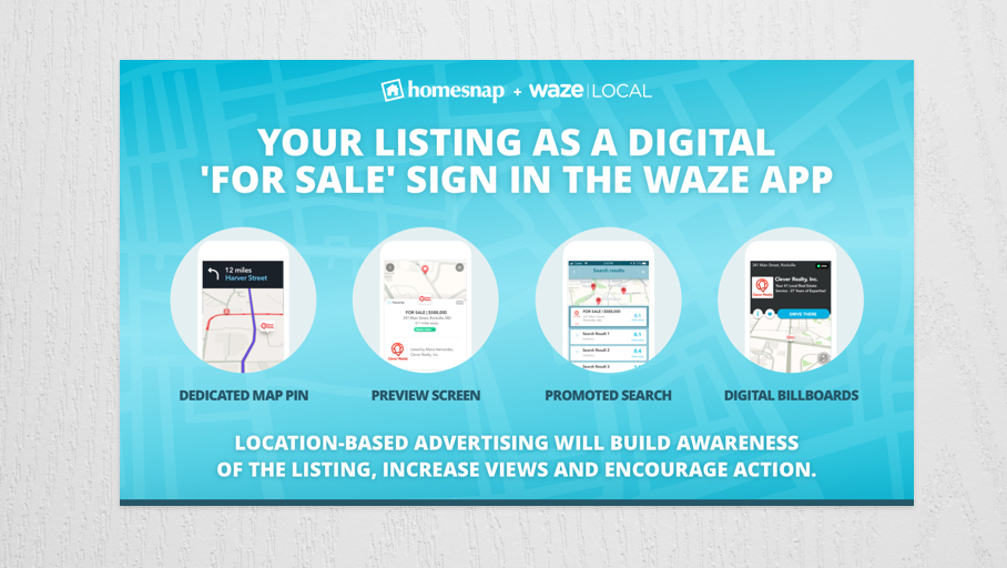 Waze Ads by Homesnap: in America gli immobili si sponsorizzano sulle app di navigazione