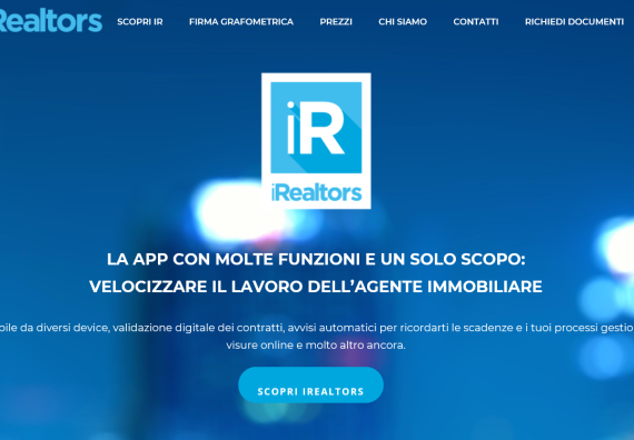 iRealtors, la prima App per firmare digitalmente i contratti con un SMS