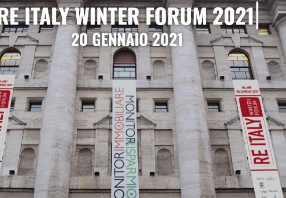 Forum RE ITALY: ecco le previsioni di mercato per il 2021